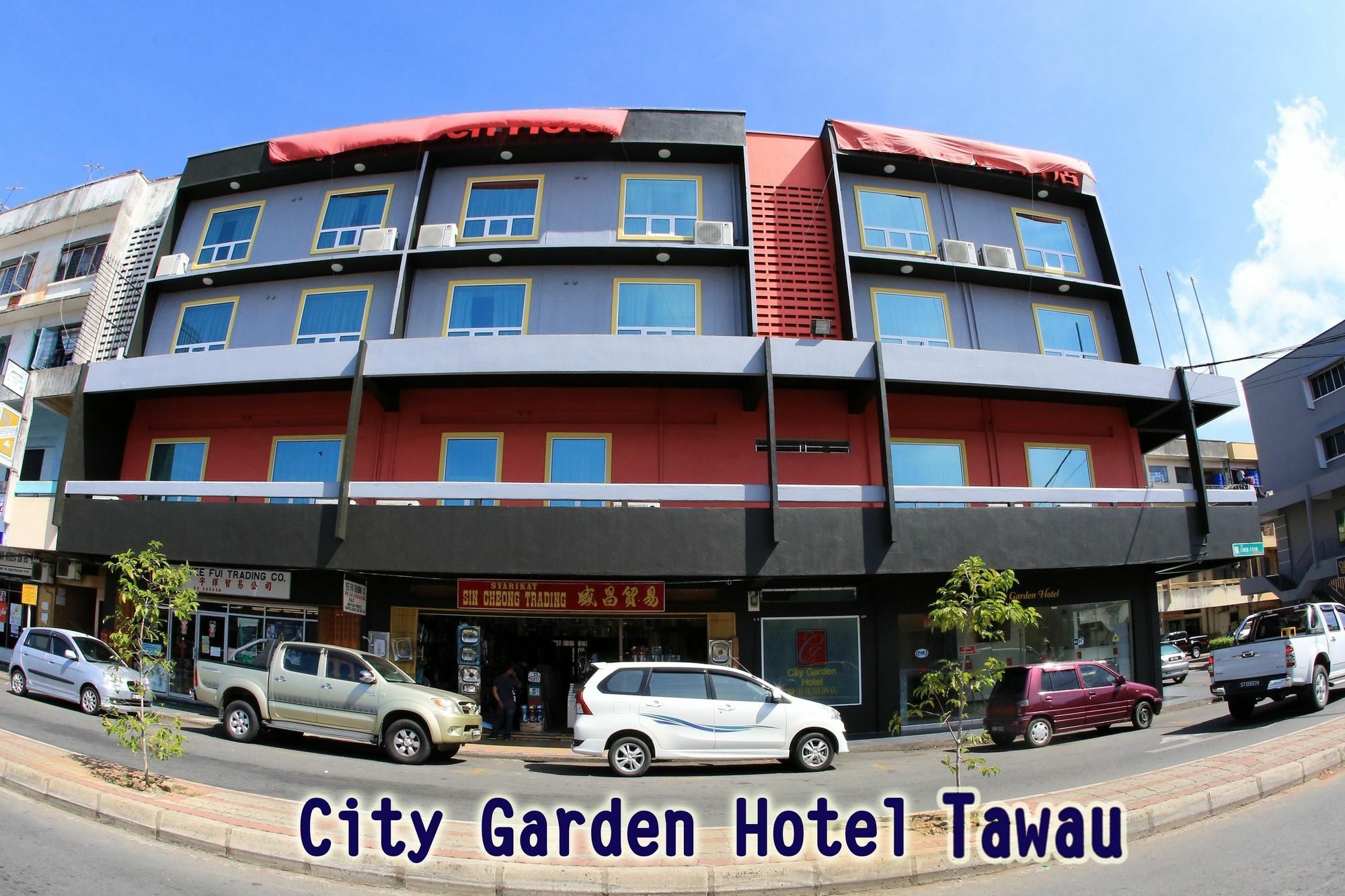 City Garden Hotel 타와우 외부 사진